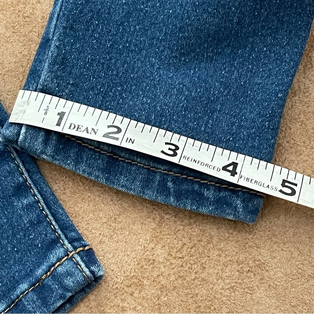 BAMBOO High Rise Stretch Skinny Jeans Size 3/4 - Picture 14 of 16